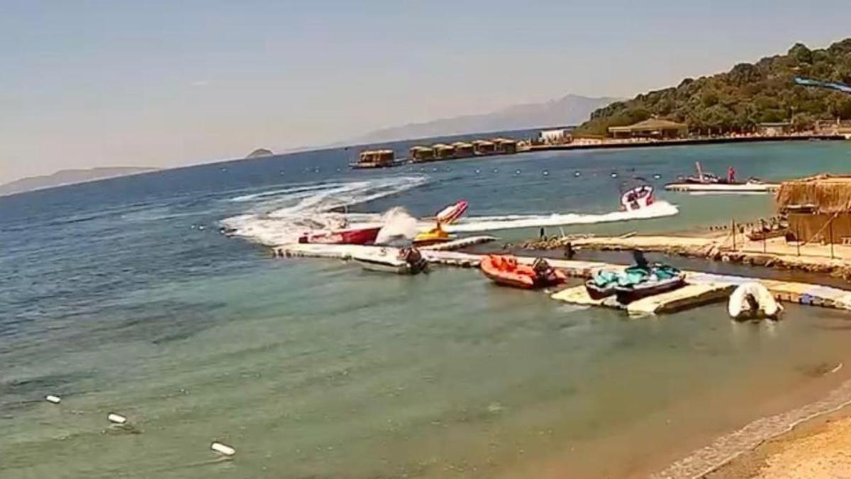 Bodrum'da feci olay! Su sporları yapan 3 turist kaza yaptı