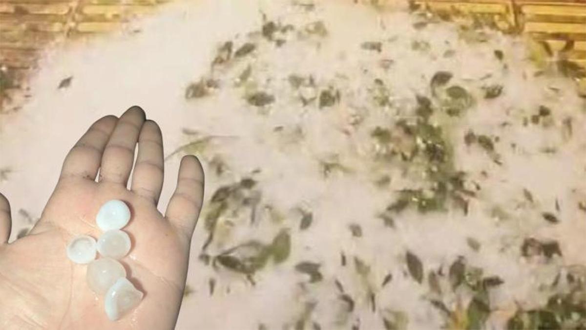 Hatay’ı dolu vurdu! Her yer beyaza büründü