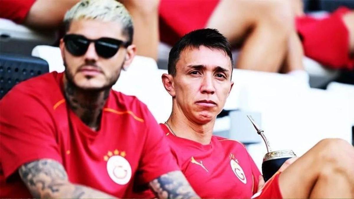 Kupa Galatasaray'a geldi, Icardi Muslera'ya mesaj gönderdi!