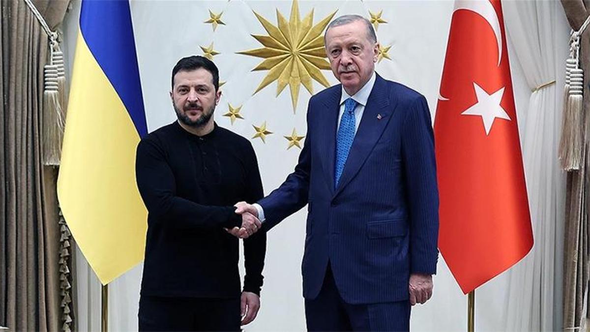Ukrayna Devlet Başkanı Zelenski Ankara'da