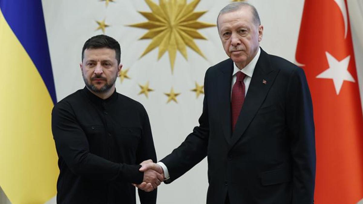 Cumhurbaşkanı Erdoğan ve Zelenski arasında kritik görüşme