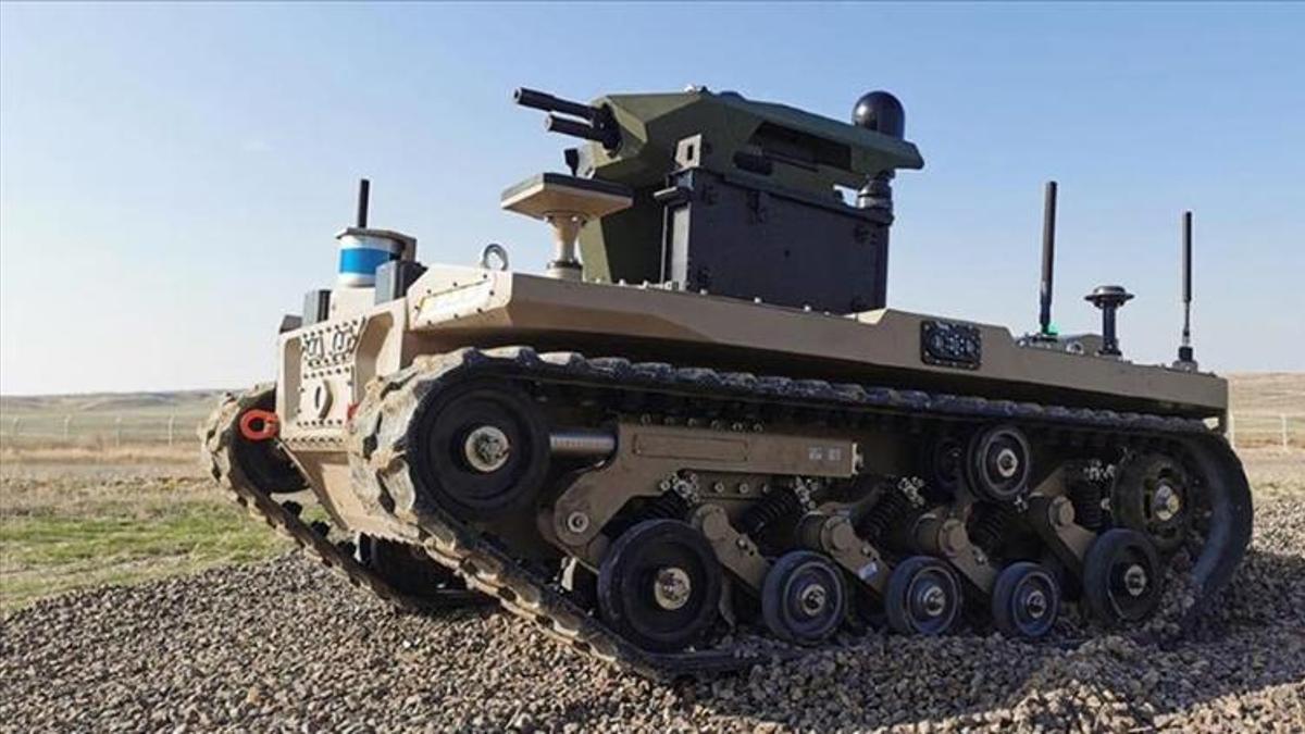 Milli insansız kara aracı BARKAN seri üretime giriyor