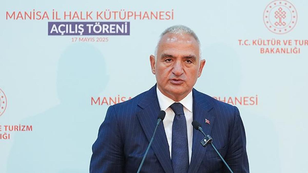 Manisa İl Halk Kütüphanesi açıldı! Bakan Ersoy: 3 alanda tüm zamanların rekorları kırıldı