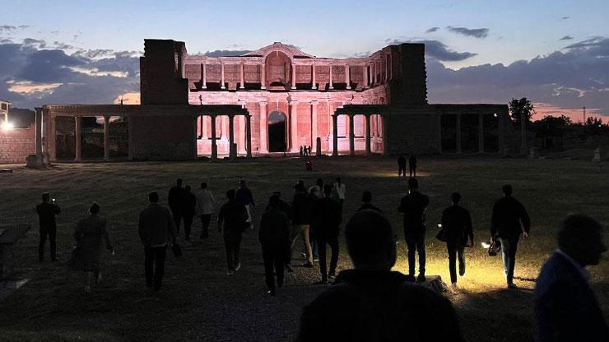 Sardes Antik Kenti Gece Müzeciliği kapsamına alınıyor
