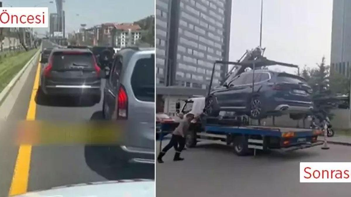 Ambulansa yol vermeyen düğün konvoyuna ceza yağdı!