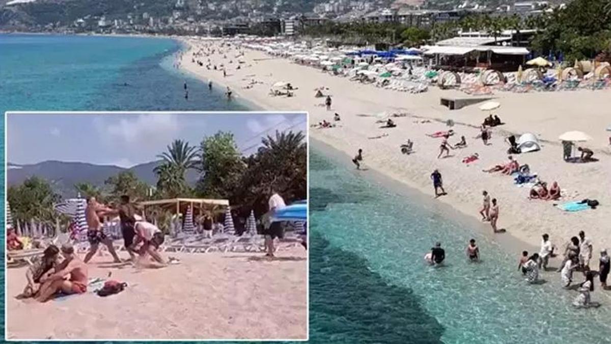 Alanya'da turiste şezlong dayağı! Havlusunu kumlara serince saldırıya uğradı