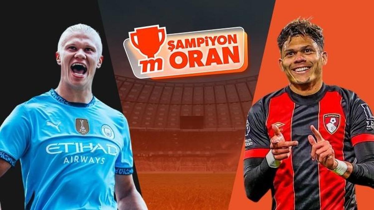 Premier Lig'de Manchester City'nin konuğu Bournemouth! Maçın heyecanı Şampiyon Oranlar ve Canlı Sohbet ile Misli'de