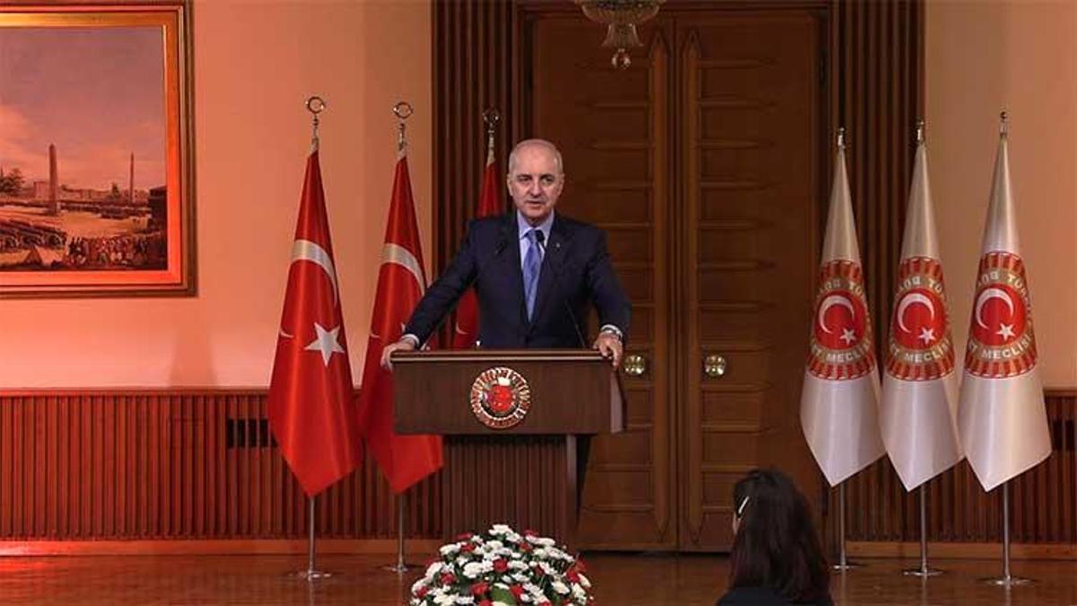 TBMM Başkanı Numan Kurtulmuş: Terörsüz Türkiye'yi inşa etmek mecburiyetindeyiz