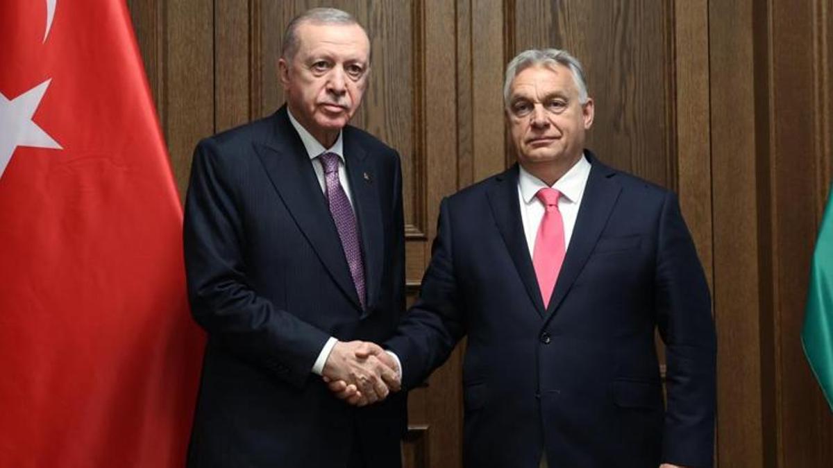 Cumhurbaşkanı Erdoğan, Viktor Orban ile görüştü