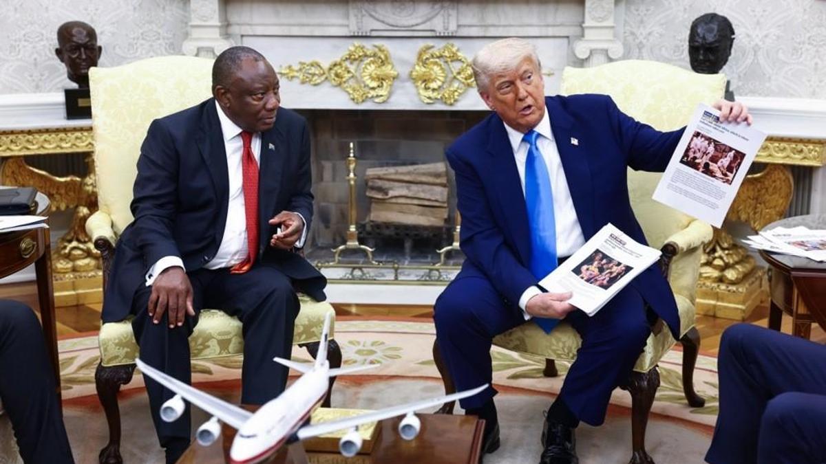 Trump soykırım kanıtı olarak gösterdi! Görüntünün Kongo’da çekildiği ortaya çıktı