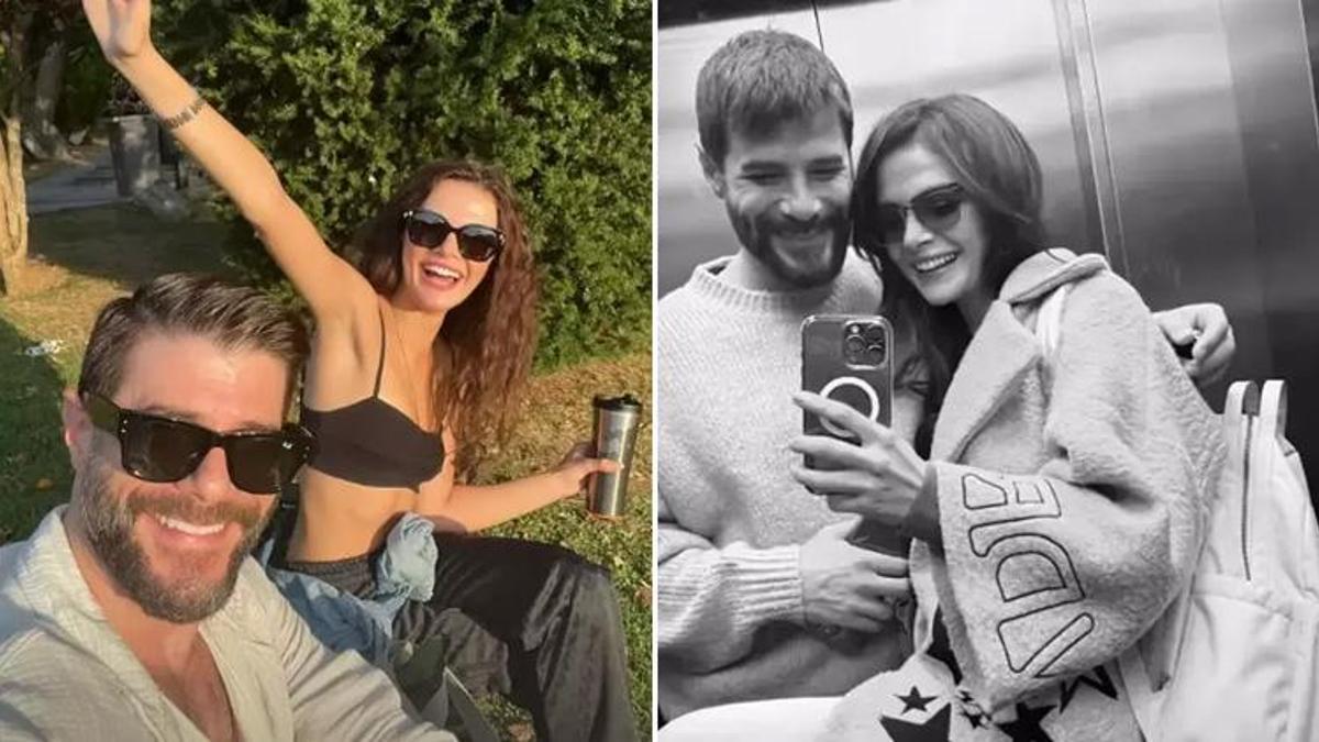 Sinem Ünsal'dan Cannes'dan Berk Cankat'a aşk dolu paylaşım