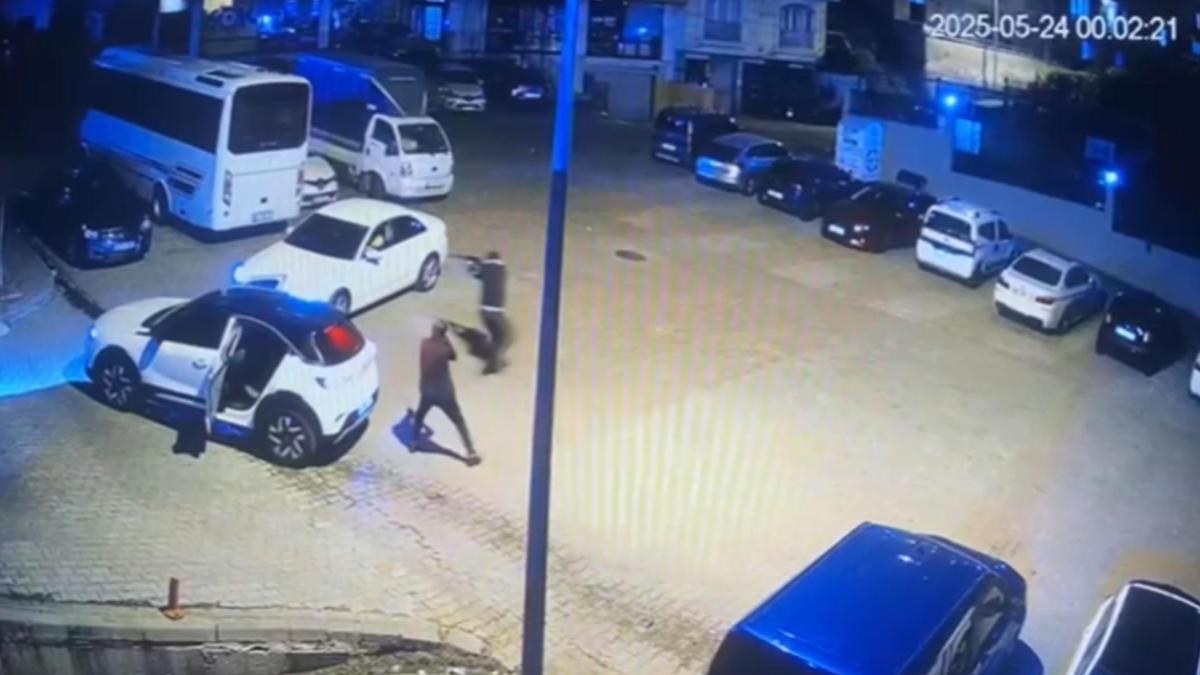 İstanbul- Kağıthane'de kalaşnikoflu saldırı kamerada; aracın önünü kesip kurşun yağdırdılar