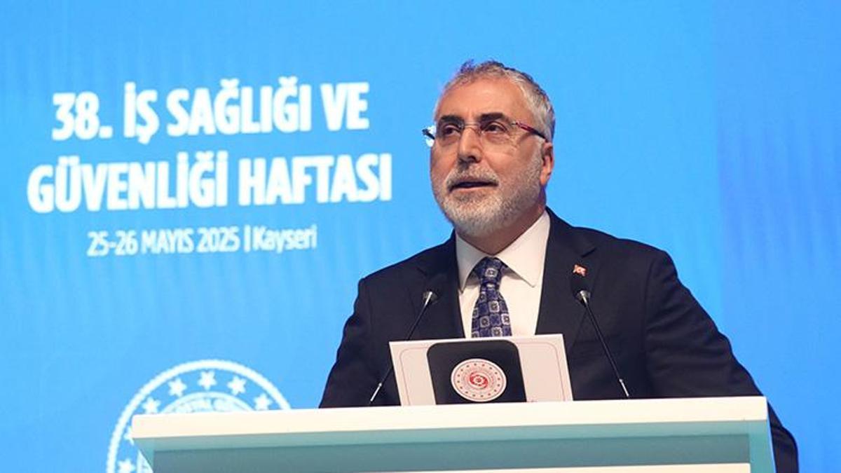 Bakan Işıkhan: Sağlıklı ve güvenli bir çalışma hayatı temel hedefimizdir