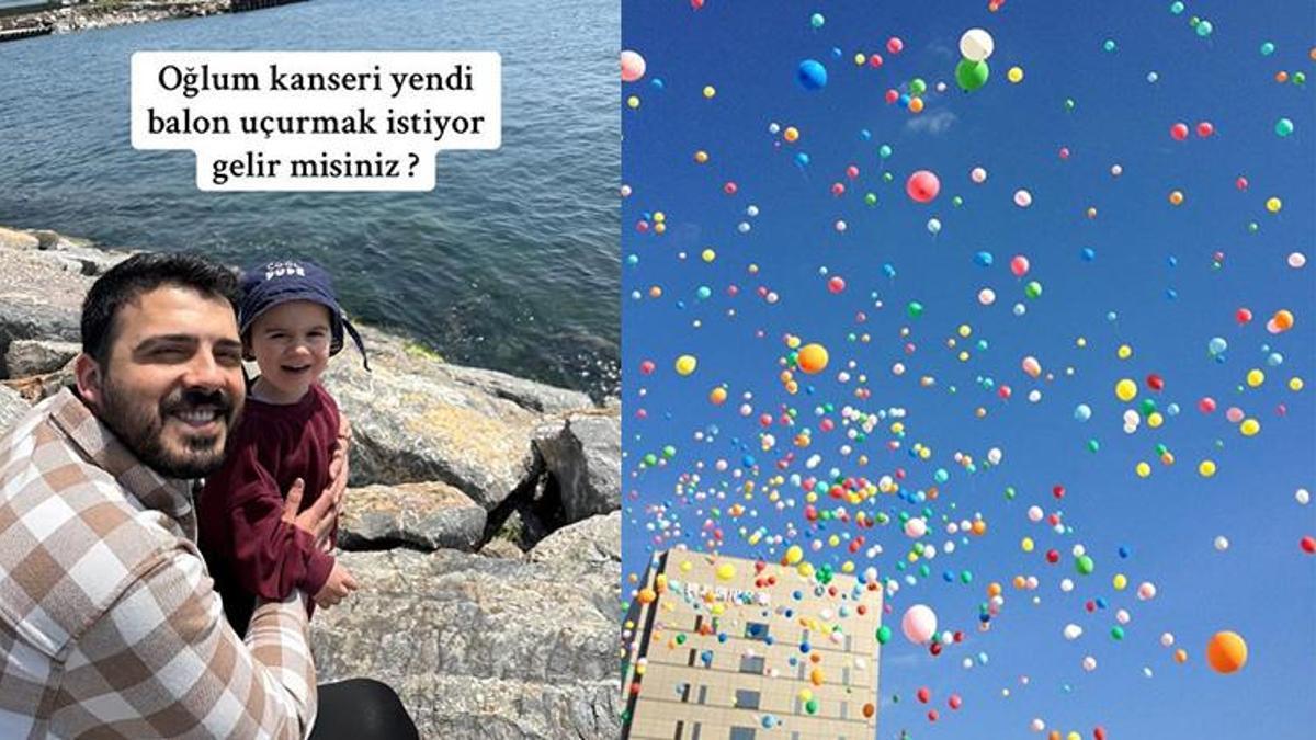 Sancaktepe'de balonlar Ali Asaf için uçtu! Binlerce vatandaş akın etti