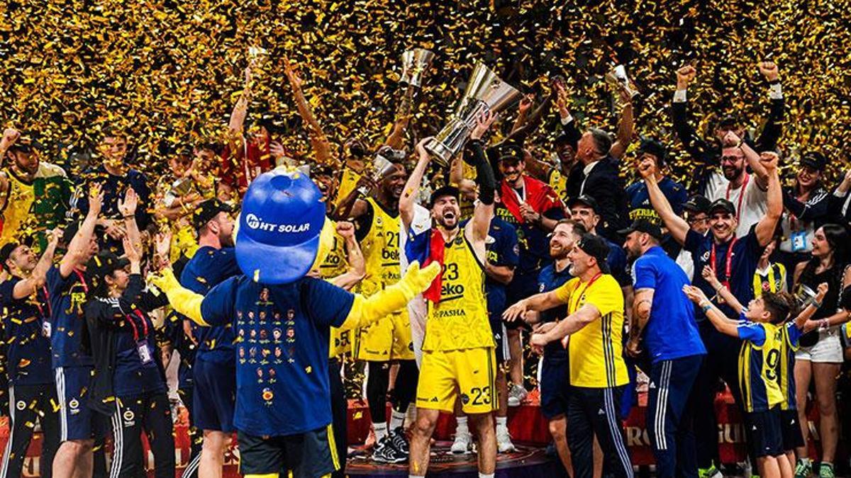 Fenerbahçe Beko, EuroLeague'de 2. kez şampiyon