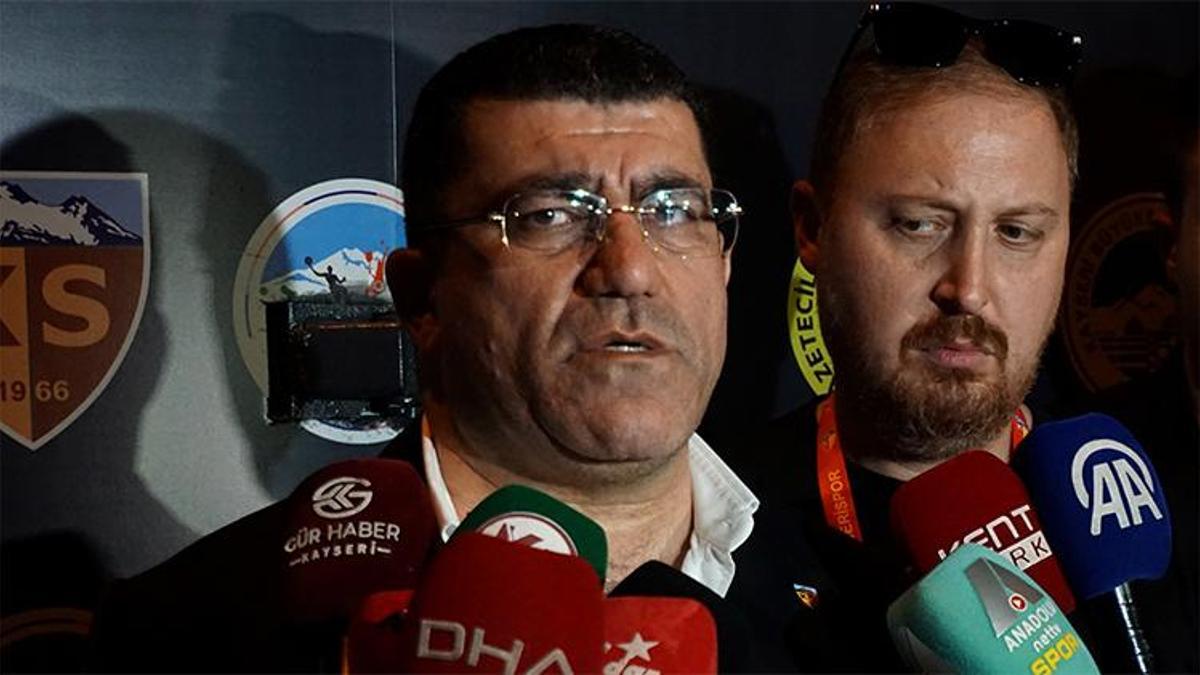 Kayserispor Başkanı Nurettin Açıkalın: Takdire şayan bir geri dönüş