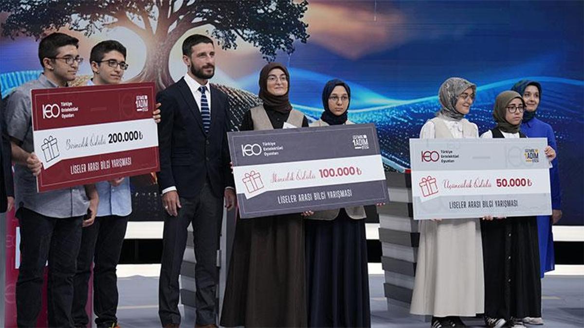 Türkiye Entelektüel Oyunları (TEO) Liseler Arası Bilgi Yarışması’nın kazananları belli oldu!