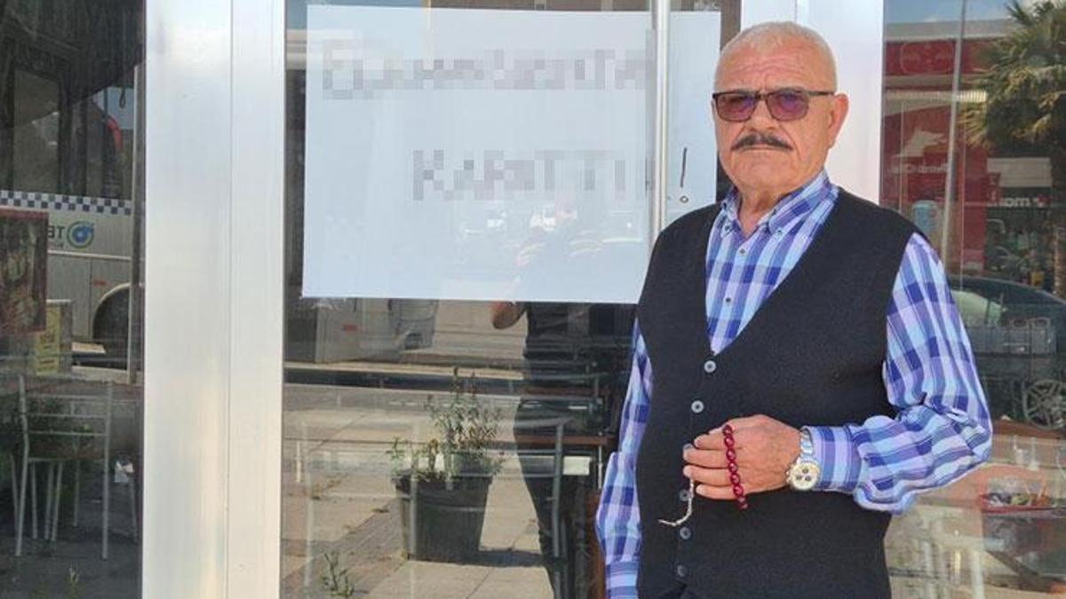 Esnafın en büyük sorunu oldu! Ekmek teknesini kapattı, ilan asıp isyan etti