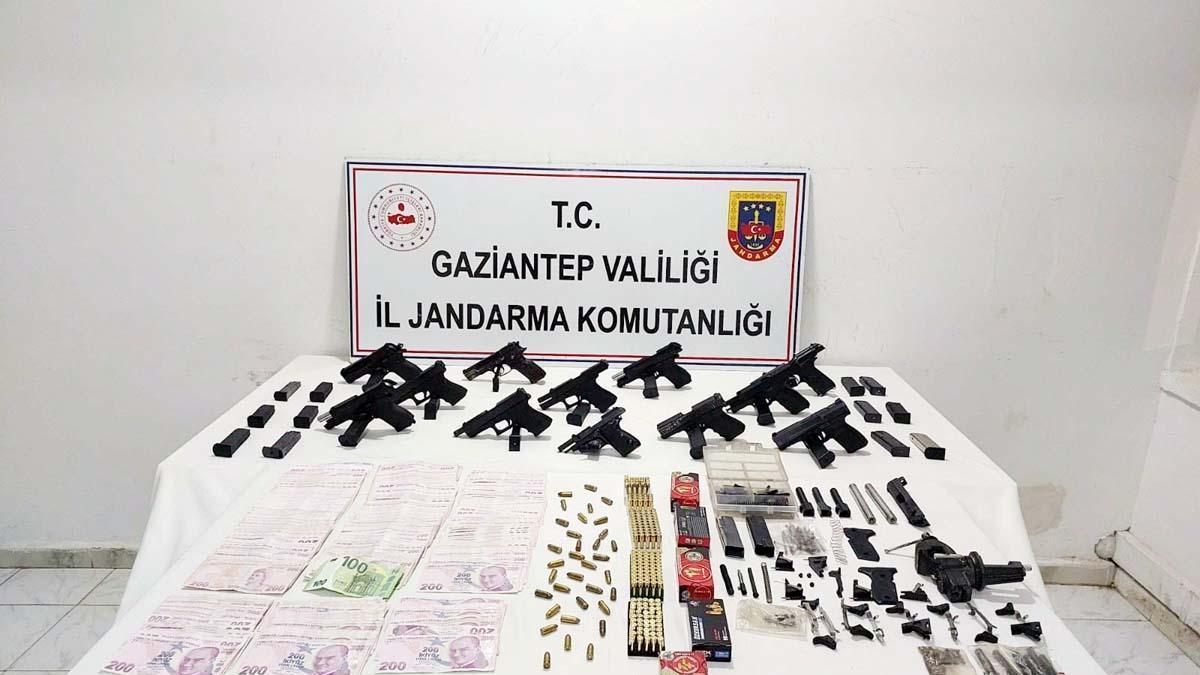 Gaziantep'te 'silah kaçakçılığı'na 2 tutuklama