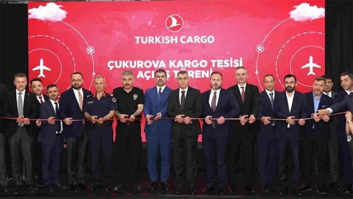 THY kargo tesisinin Çukurova Havalimanı'nda açılışı gerçekleştirildi