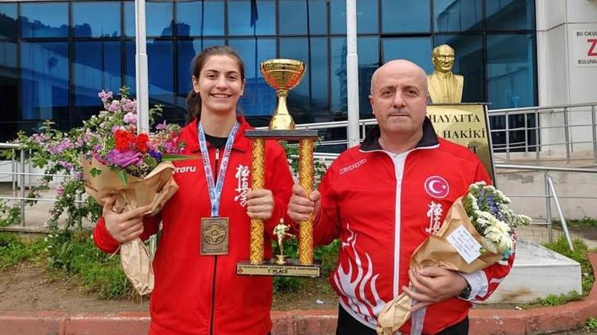 Artvin'de çay bahçesinde çalıştı, şimdi Avrupa şampiyonu oldu