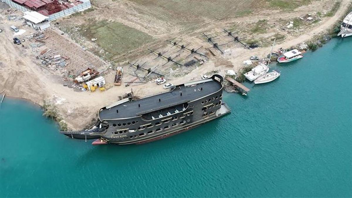 70 kişilik ekip 8 ayda yaptı! 800 ton çelik kullanılıp 300 milyon TL'ye mal oldu