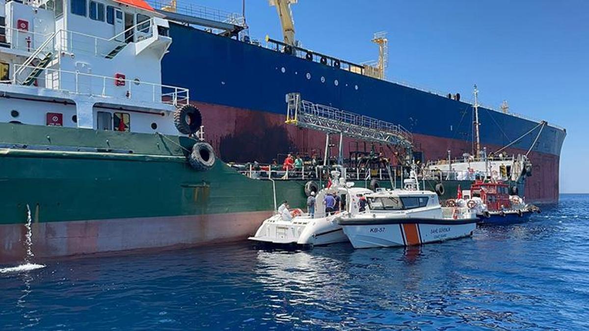 Ege Denizi'ni kirleten Türk bayraklı gemiye 8 milyon lira ceza yazıldı!