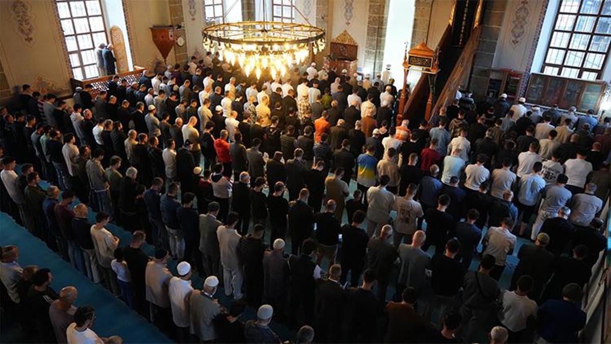 Samsun'da Kurban Bayramı namazı kılındı