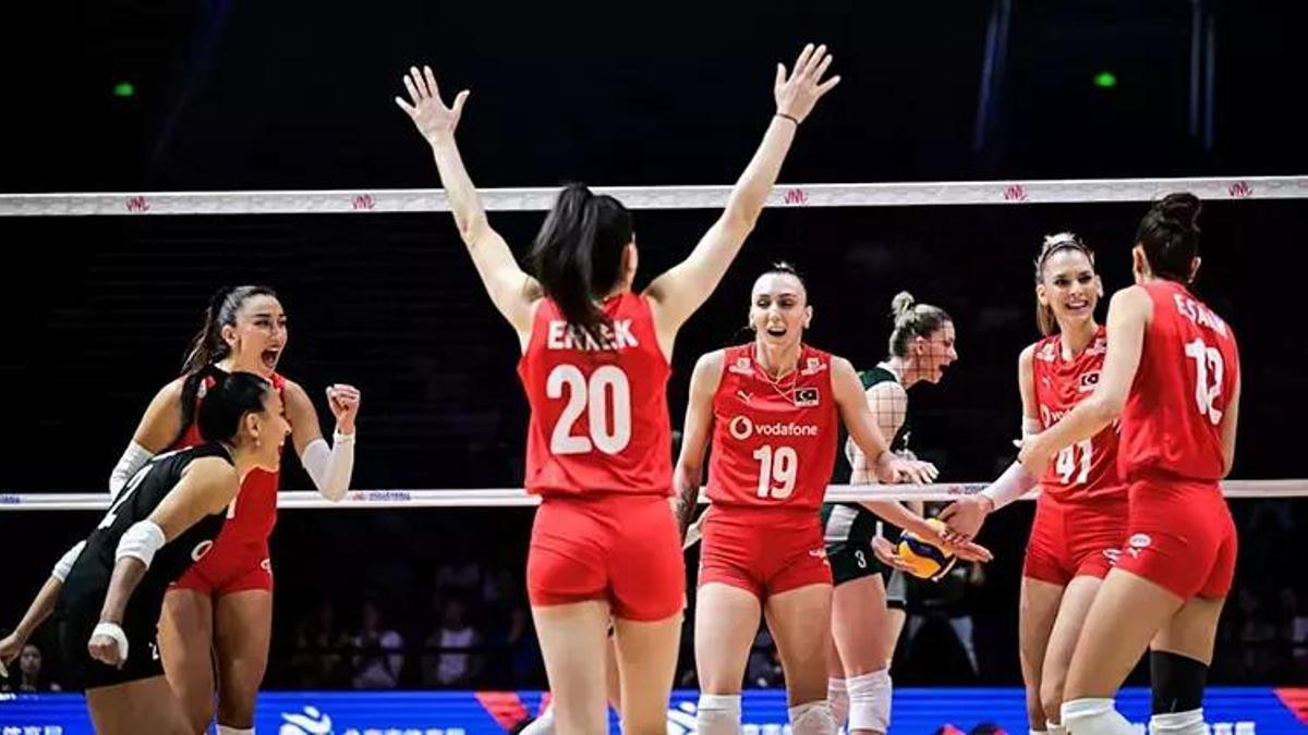 Filenin Sultanları, Polonya'yı final setinde yıktı! Milletler Ligi'nde yenilgisiz yola devam