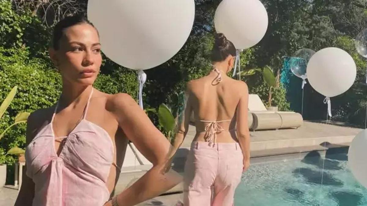 Nisan'ın pembe rüyası! Demet Özdemir'in bayram paylaşımları gündem oldu