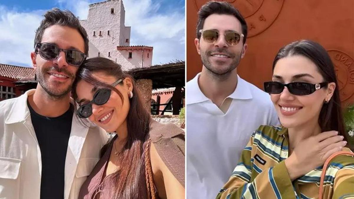 Ayrılık iddialarını çürüten poz: Hande Erçel ve Hakan Sabancı, tarihe tanıklık etti
