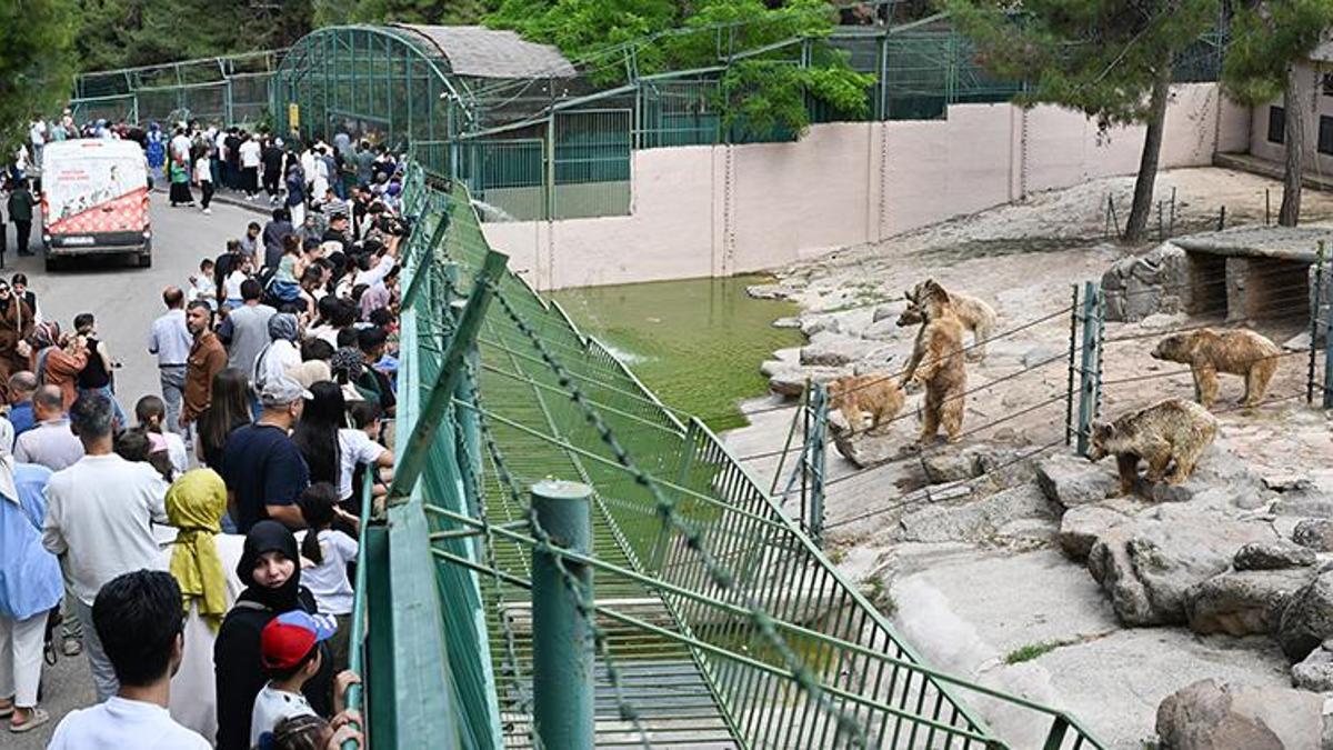 Gaziantep Doğal Yaşam Parkı'nı, Kurban Bayramı'nda yaklaşık 90 bin kişi ziyaret etti