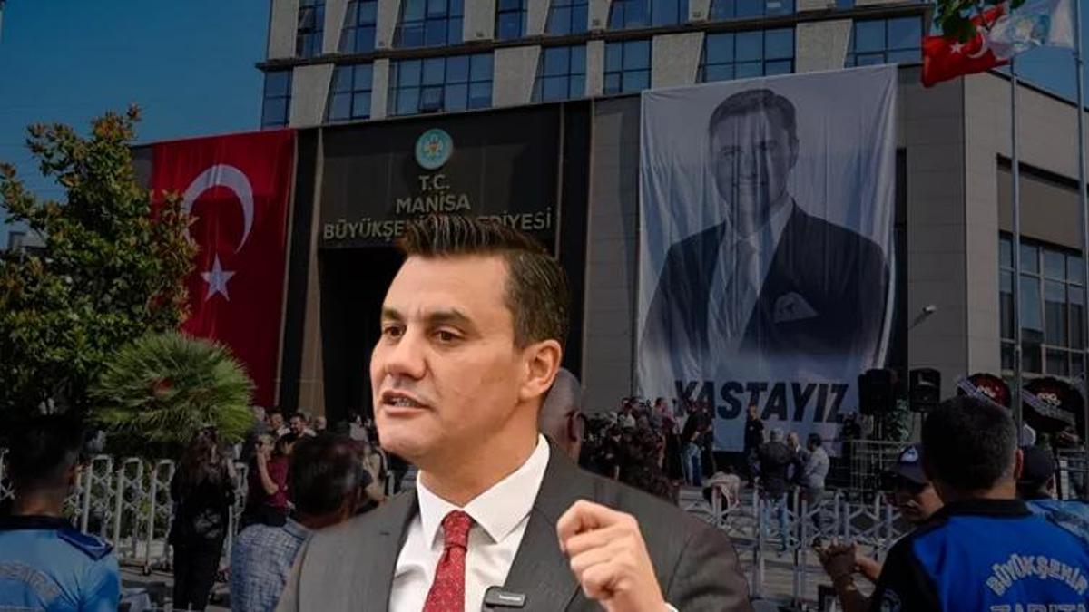 Başkan Ferdi Zeyrek'e veda! Belediye önünde tören düzenlendi