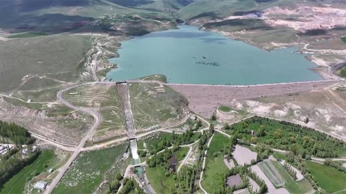 Erzincan’ın verimli tarım arazileri bu yaz susuz kalmayacak