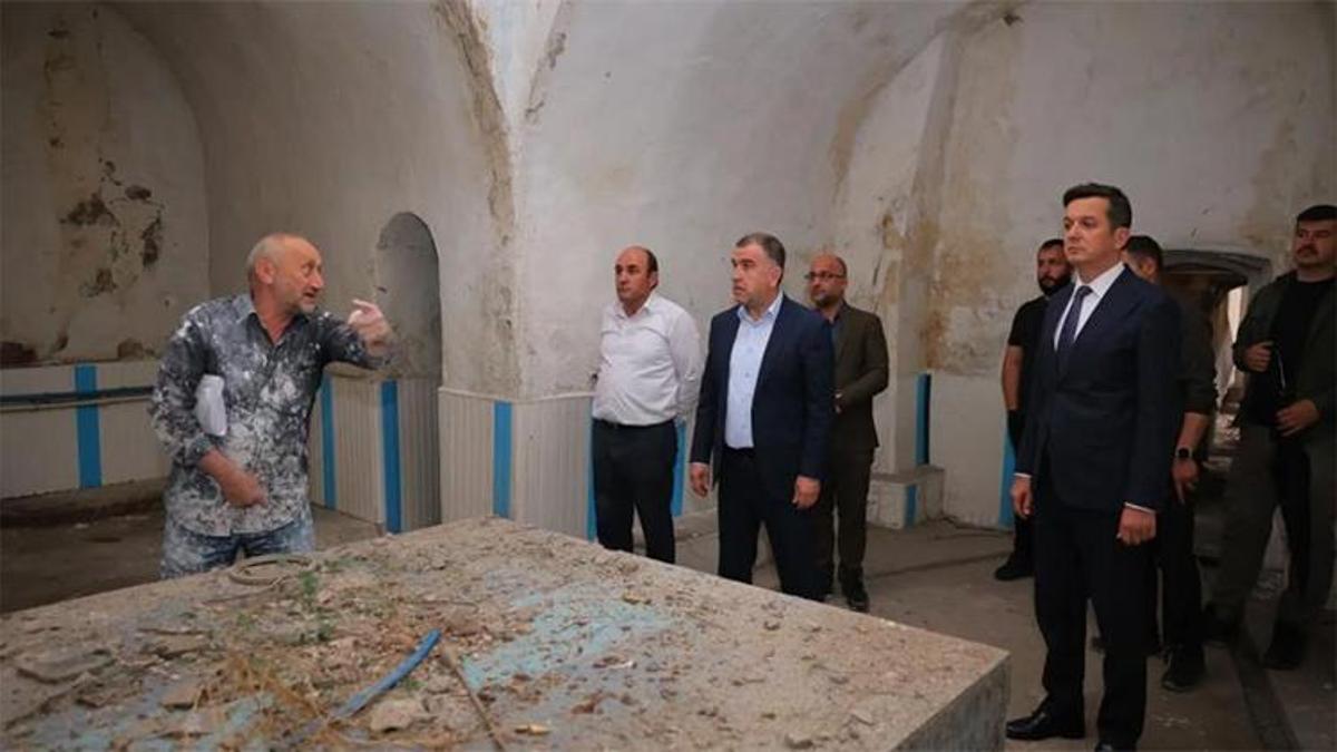 Valilik duyurdu! Tarihi Galer Hamamı restorasyon kapsamına alınacak
