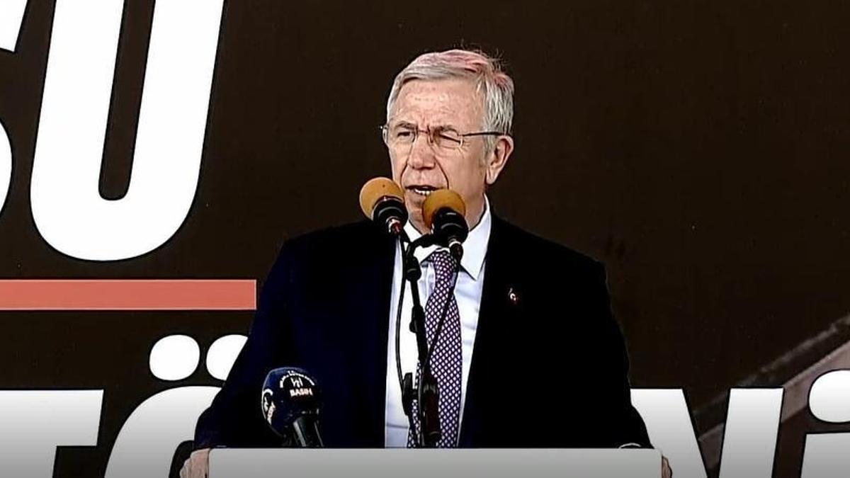 Ankara'da 'Mamak Metrosu'nun temeli atıldı