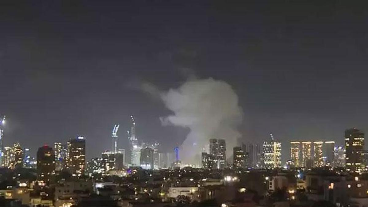 İran İsrail'e misilleme saldırısı başlattı! Tel Aviv'de patlama sesleri