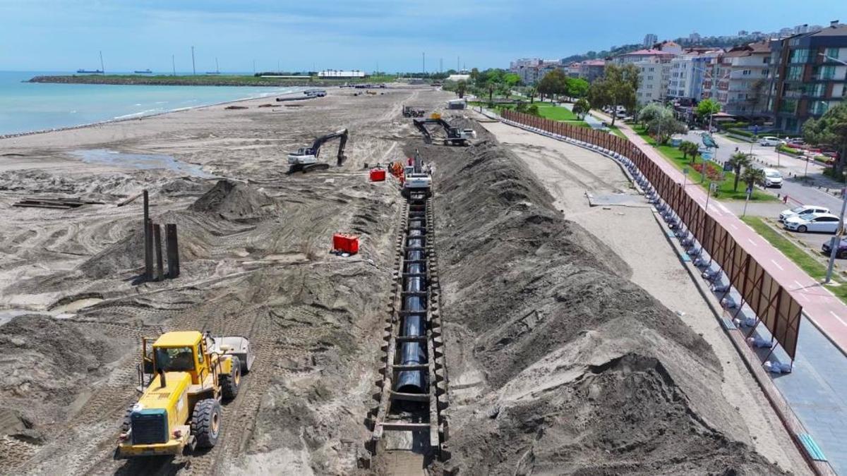 Samsun sahillerine nefes aldıran dev proje! Kolektör hattı ile çevre kirliliğinin önüne geçecek