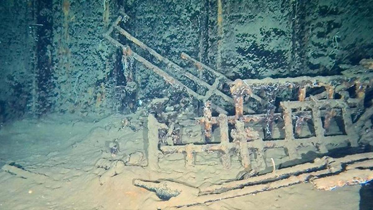 Çanakkale'de 110 yıllık sır ortaya çıkarıldı! Batırılan gemide şarap şişesi bulundu