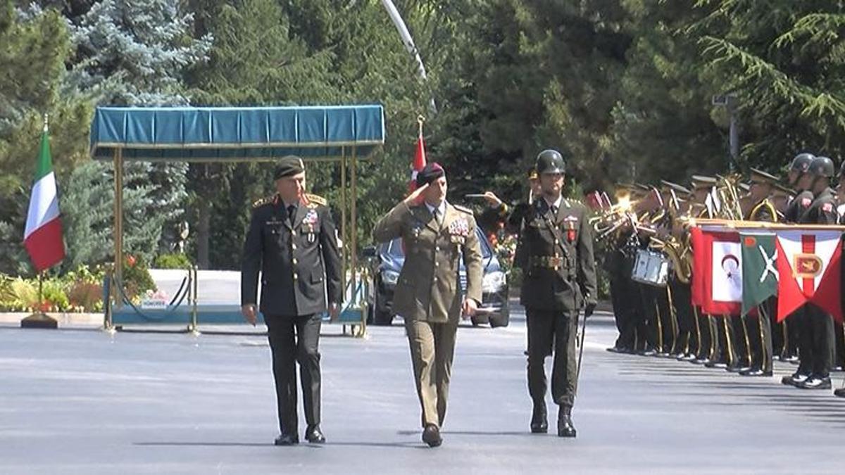 Genelkurmay Başkanı Gürak, İtalyan mevkidaşı Portolano ile görüştü