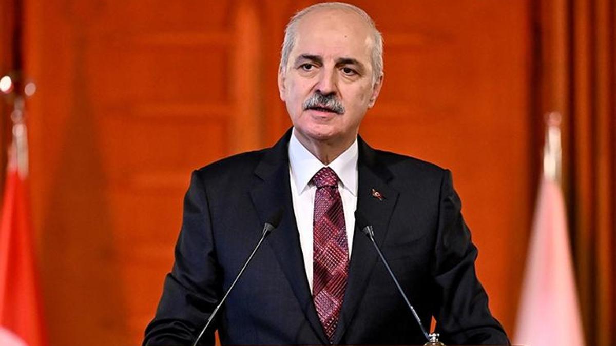 TBMM Başkanı Kurtulmuş: İsrail hükümetinin varlığı dünya barışı için büyük tehdittir