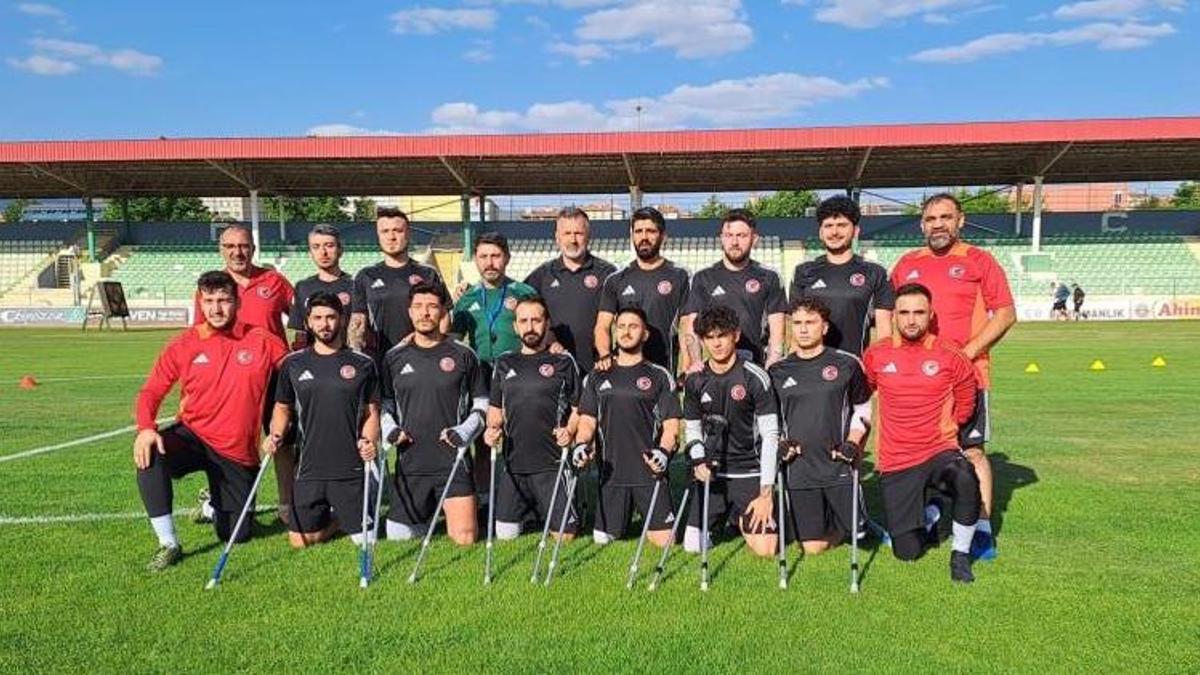 Gaziantep'te Şahinbey Ampute takımından büyük başarı!