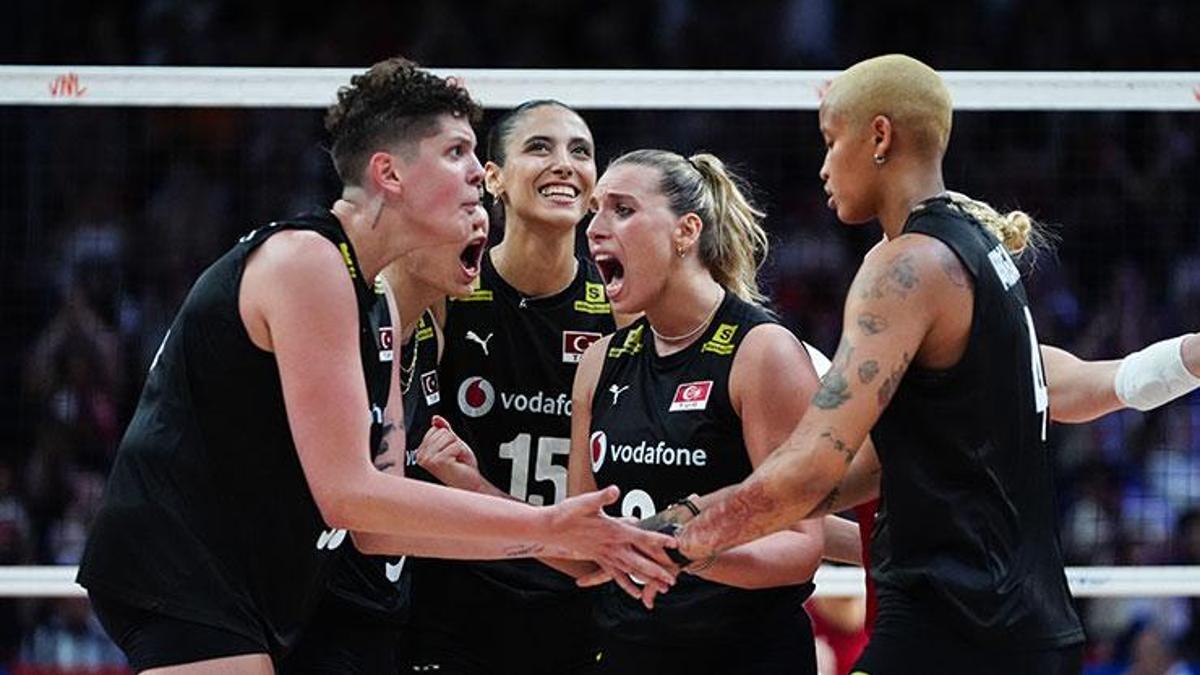 A Milli Kadın Voleybol Takımı, Milletler Ligi'nde kayıpsız devam ediyor