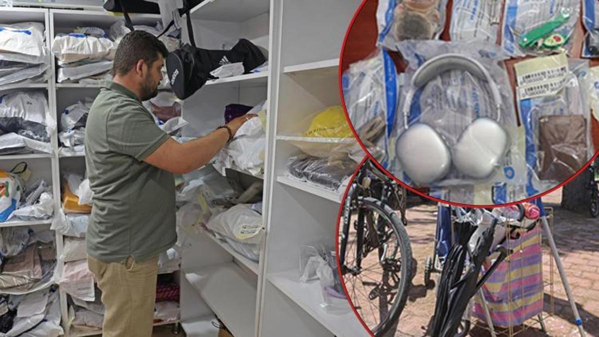 Bisikletten, AirPods'a... Antalya'da hepsini unuttular: Bu eşyalar sahiplerini bekliyor