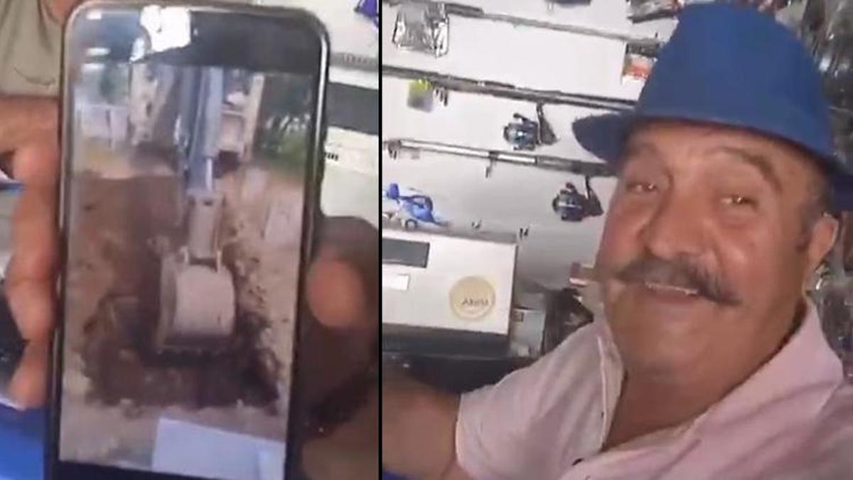 Bingöl'e ziyarete gitti, gerçek cep telefonundan çıktı! 1 gün önce kazdırdığı mezara girdi