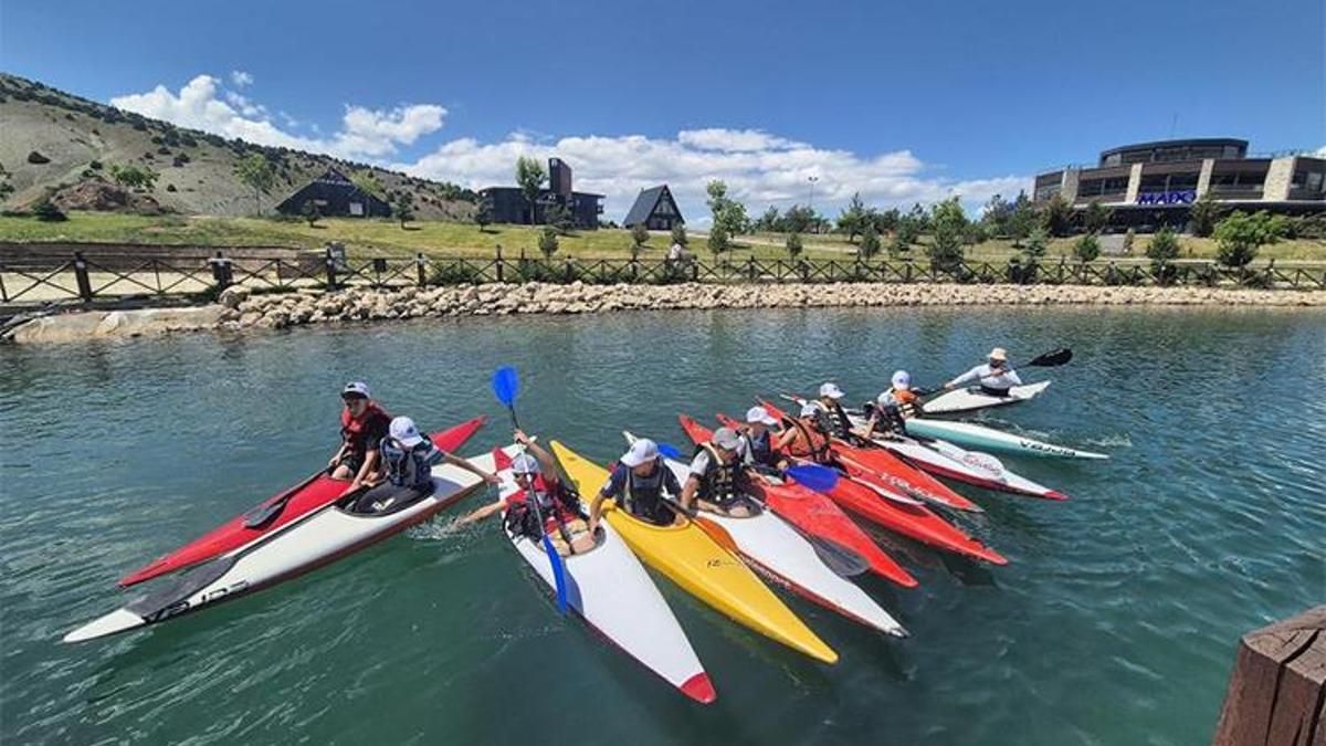 Erzincanlıları kano heyecanı sardı! Eğitim başladı