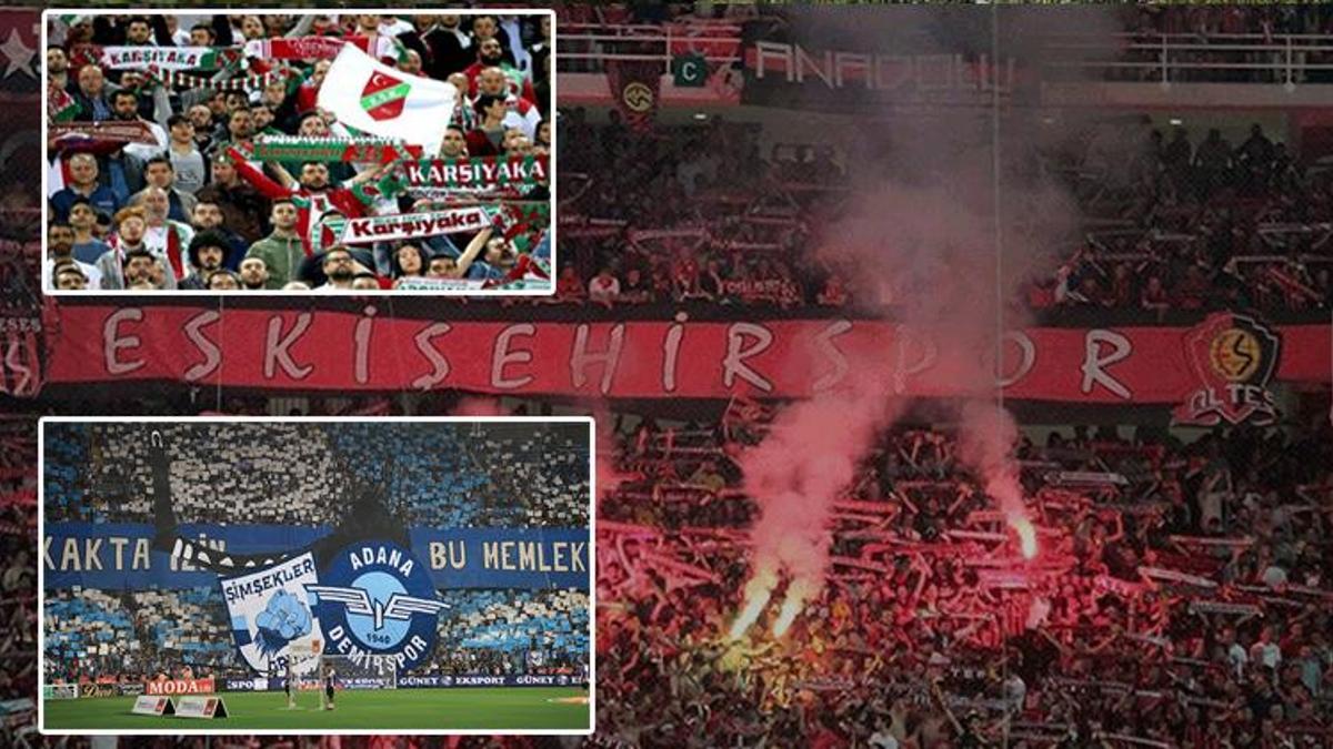 Eskişehirspor, Karşıyaka, Adana Demirspor... Taraftar kara kara düşünüyor, harita şaşırttı, binlerce kilometre gidecekler