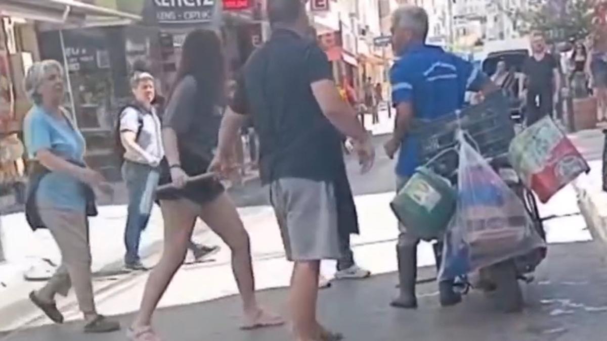 İzmir Balçova'da temizlik görevlisine saldıran kızlar tutuklandı! Küfür edip süpürgenin sapıyla vurmuşlardı