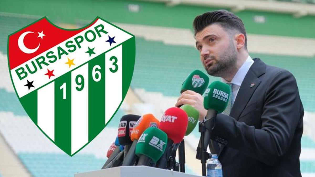Bursaspor'da bir transfer bombası daha! Başkan Enes Çelik müjdeyi açıklayıp tarih verdi