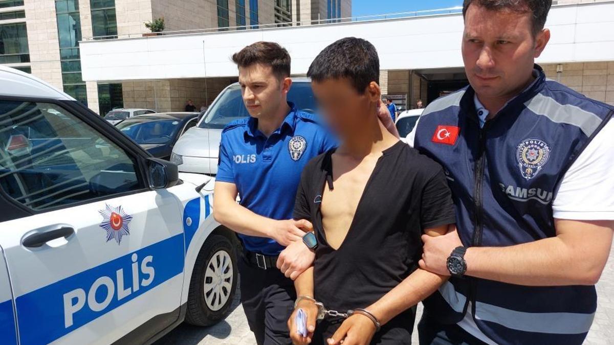 Samsun'da yaşlı adamı balık tutamadı diye darp etti: Gaspçının foyası adliyede ortaya çıktı!